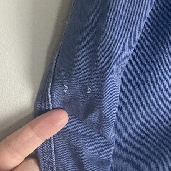 OCEAN PACIFIC OP Mens Blue Stretch Chino Shorts Size L 77952 Vintage - Picture 5 of 11